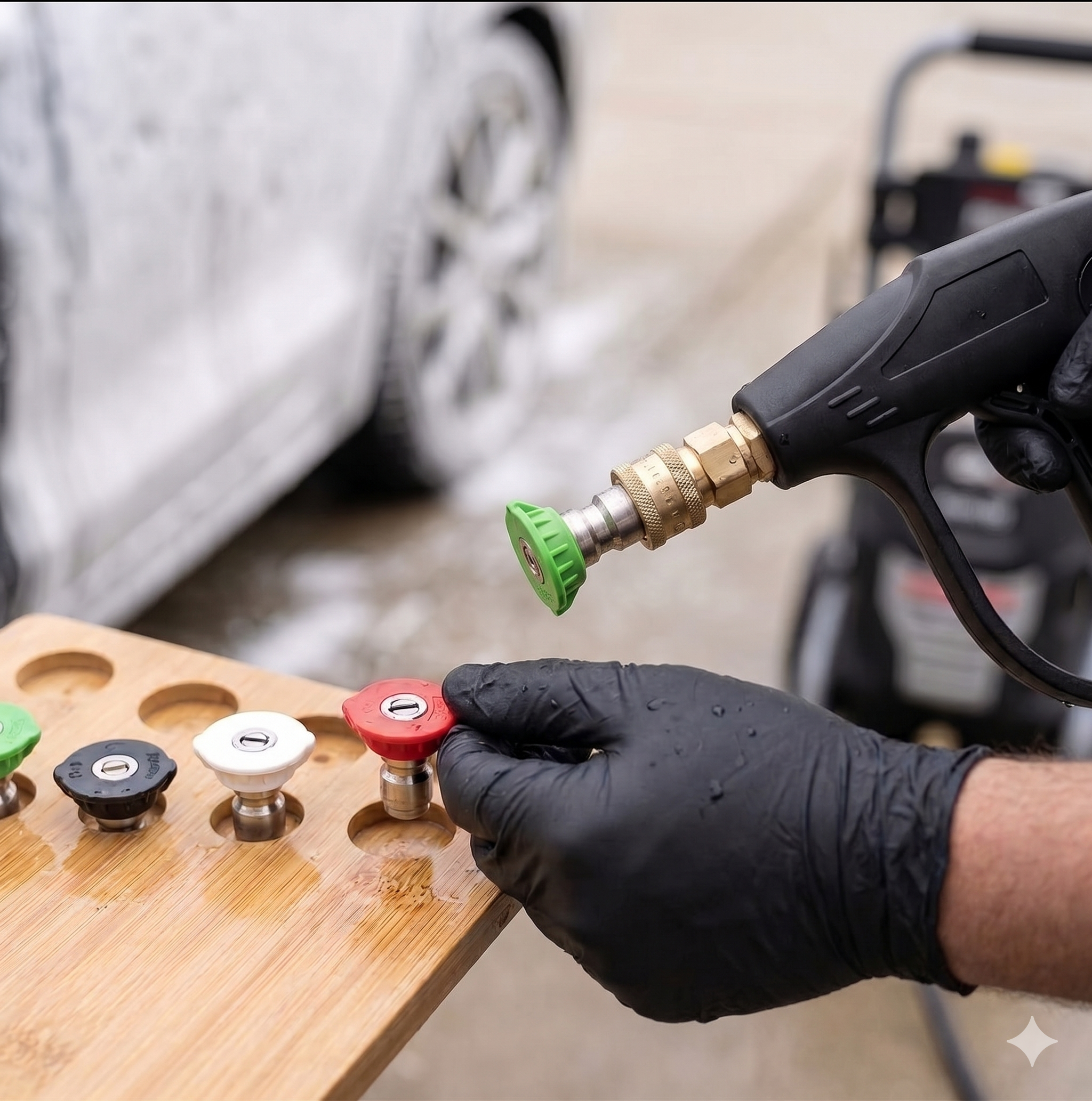 Surge - pressure washer gun