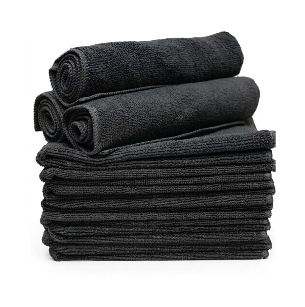 Noir - Microfibre cloths