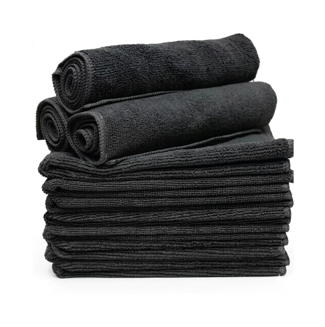 Noir - Microfibre cloths